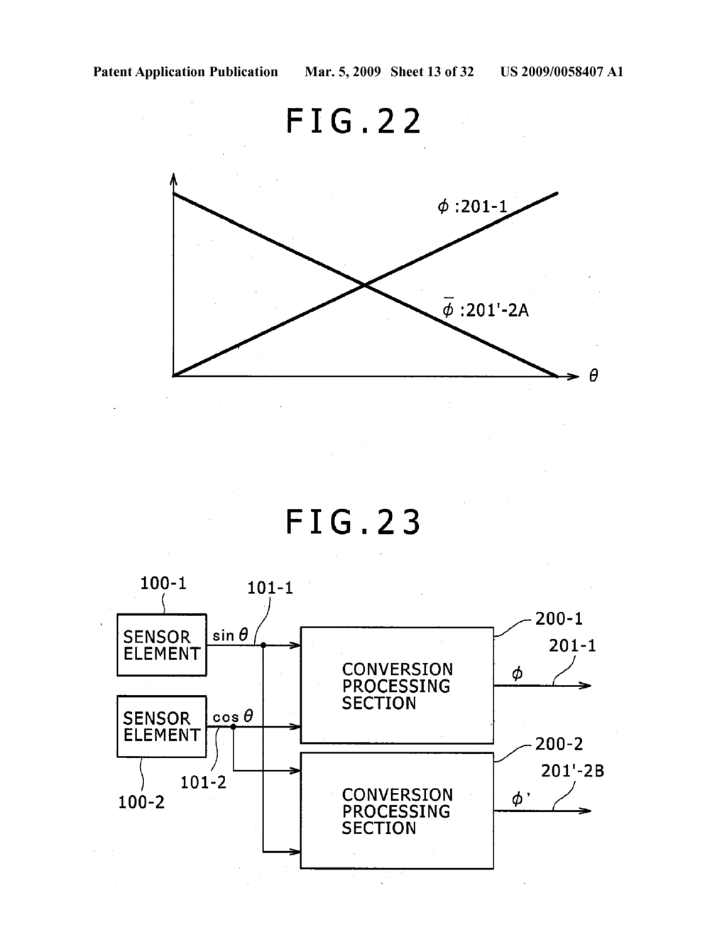 PHYSICAL QUANTITY CONVERSION SENSOR AND MOTOR CONTROL SYSTEM USING THE SAME - diagram, schematic, and image 14