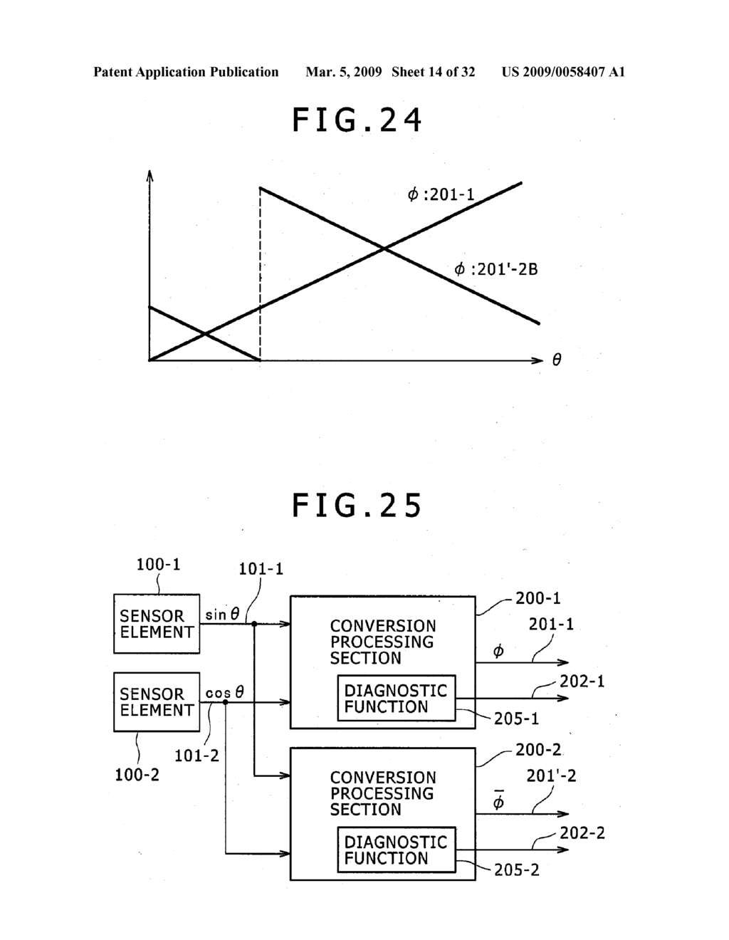 PHYSICAL QUANTITY CONVERSION SENSOR AND MOTOR CONTROL SYSTEM USING THE SAME - diagram, schematic, and image 15