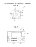 METHOD OF FABRICATING HERMETIC TERMINAL AND HERMETIC TERMINAL, METHOD OF FABRICATING PIEZOELECTRIC OSCILLATOR AND PIEZOELECTRIC OSCILLATOR, OSCILLATOR, ELECTRONIC APPLIANCE, AND RADIO CLOCK diagram and image