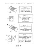 Networked RF tag for tracking baggage diagram and image