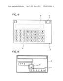 Word input support device diagram and image