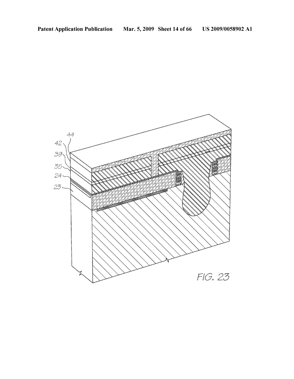 METHOD OF DROP EJECTION USING WIDE HEATER ELEMENTS IN PRINTHEAD - diagram, schematic, and image 15