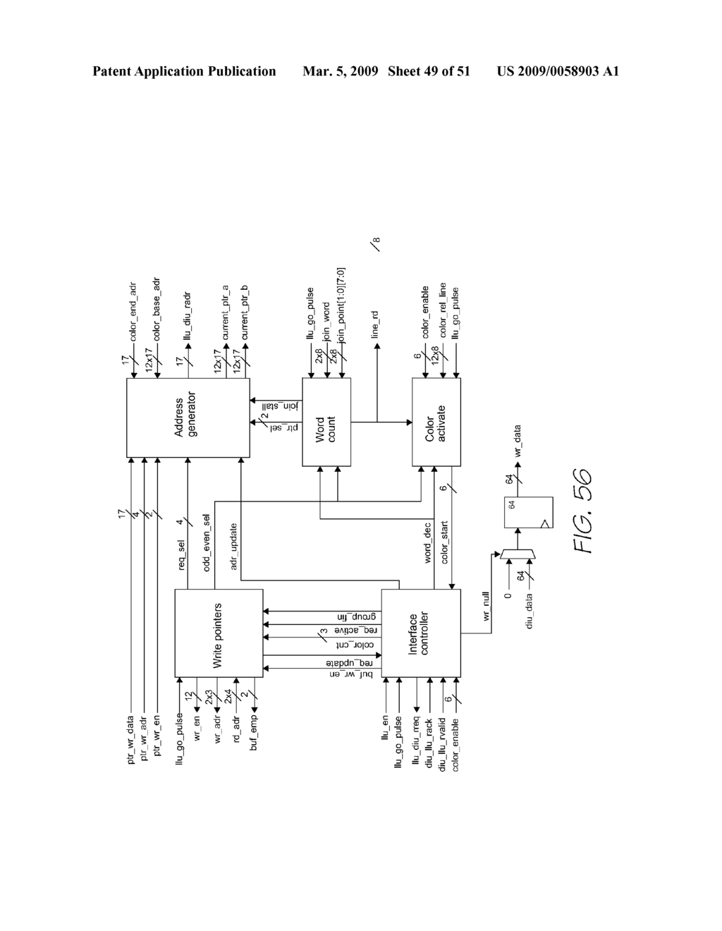 PRINTER CONTROLLER CONFIGURED TO COMPENSATE FOR DEAD PRINTHEAD NOZZLES - diagram, schematic, and image 50