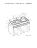 PRINTER HAVING RELATIVE ARCUATELY MOVEABLE SIMPLEX PRINTHEAD AND CAPPING MECHANISM diagram and image