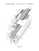 PRINTHEAD ASSEMBLY WITH SUPPORT PERMITTING FASTENING OF PCB EXTERNAL THERETO diagram and image