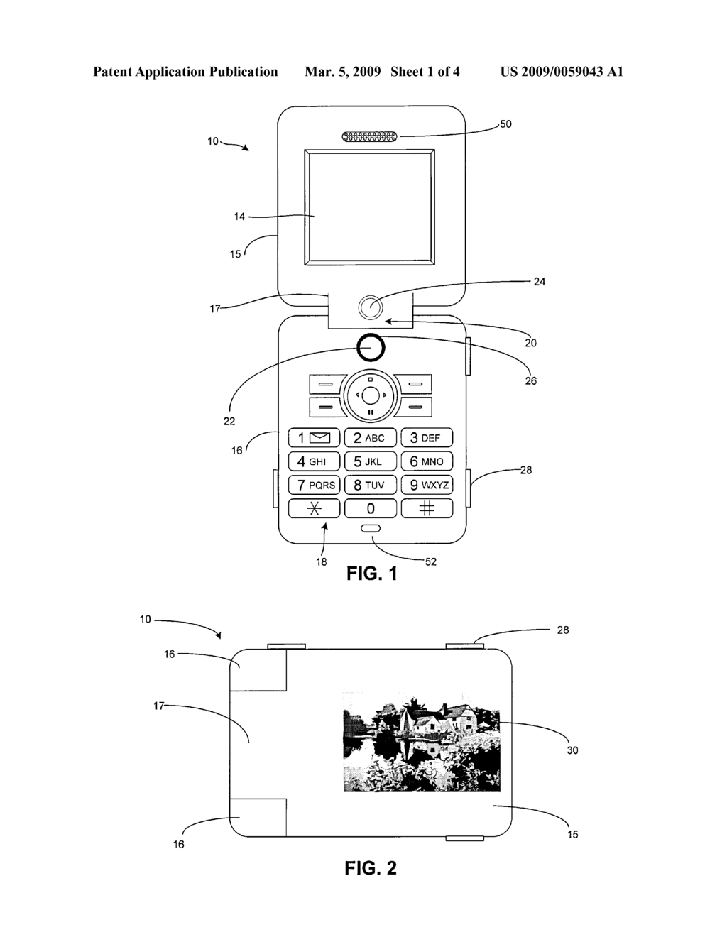 PORTABLE ELECTRONIC DEVICE HAVING HIGH-RESOLUTION CAMERA WITH AUTO FOCUS LENS - diagram, schematic, and image 02