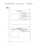 BROADCAST RECEIVING APPARATUS AND PROGRAM REFERENCE CHART DISPLAYING METHOD diagram and image