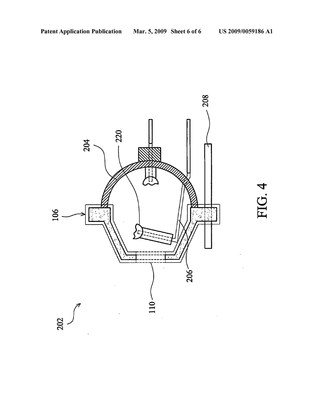 LAMP HOLDER OF A PROJECTION APPARATUS AND FABRICATION THEREOF - diagram, schematic, and image 07