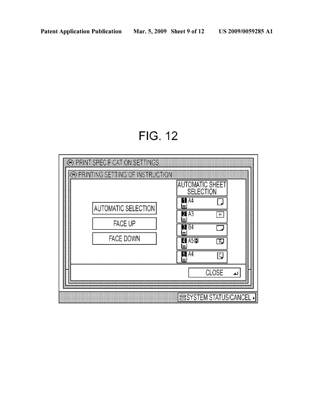 PRINTING SYSTEM, CONTROL METHOD, RECORDING MEDIUM, AND PRINTING APPARATUS - diagram, schematic, and image 10