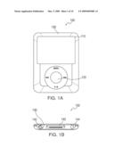 ASSEMBLY OF A HANDHELD ELECTRONIC DEVICE diagram and image