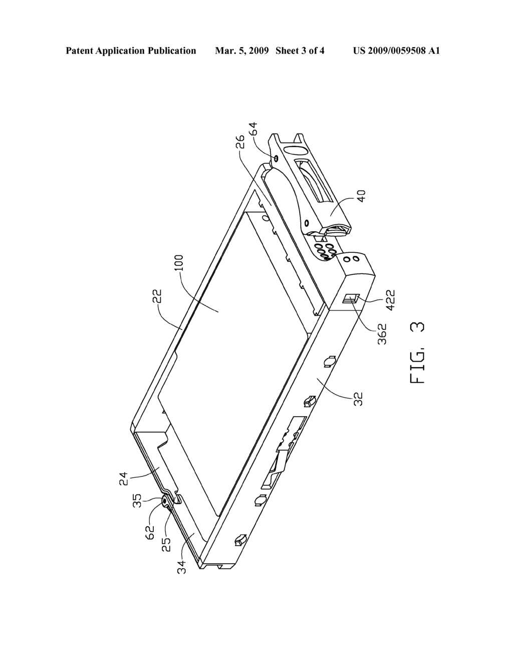 FIXING APPARATUS FOR HARD DISK DRIVE - diagram, schematic, and image 04