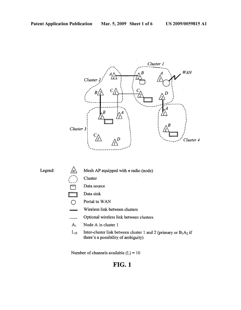 Self- organizing multi-channel mesh network - diagram, schematic, and image 02