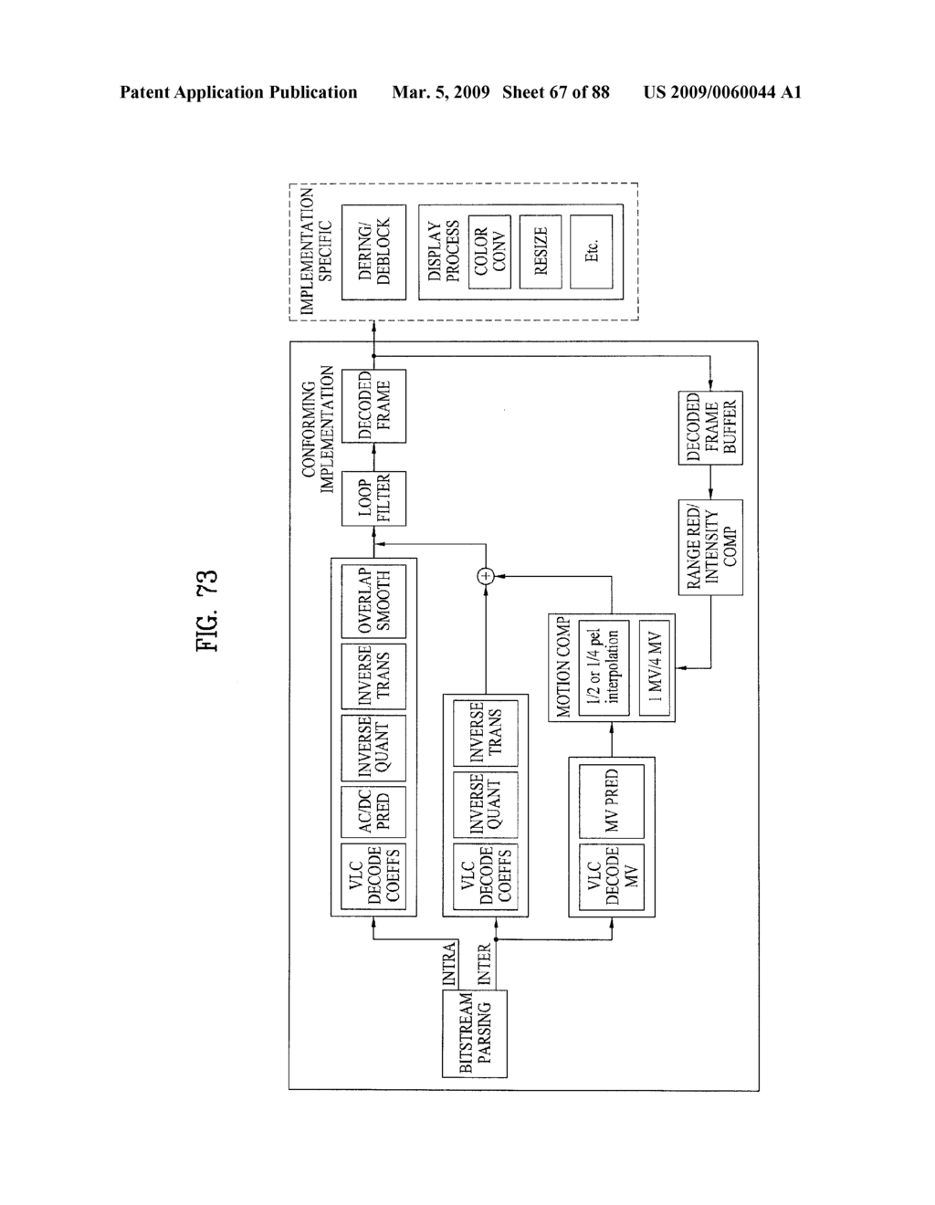 DIGITAL BROADCASTING SYSTEM AND DATA PROCESSING METHOD - diagram, schematic, and image 68