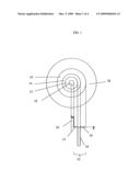 Large effective area high SBS threshold optical fiber diagram and image