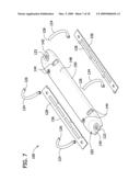 RING BINDER MECHANISM WITH POLYMERIC HOUSING diagram and image