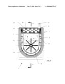 APPARATUS FOR THE THERMAL TREATMENT OF ORGANICS MATERIALS AND METHOD THEREFOR diagram and image