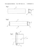 Deivce for fabricating tubular containers diagram and image