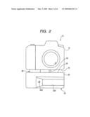 Battery tray, electronic apparatus, and vertical grip device diagram and image