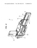 Battery tray, electronic apparatus, and vertical grip device diagram and image