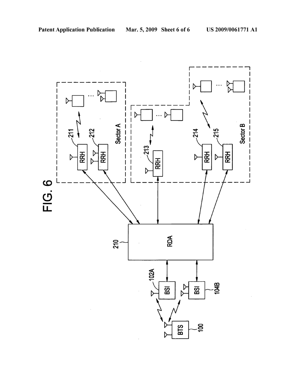 Methods of reconfiguring sector coverage in in-building communications system - diagram, schematic, and image 07