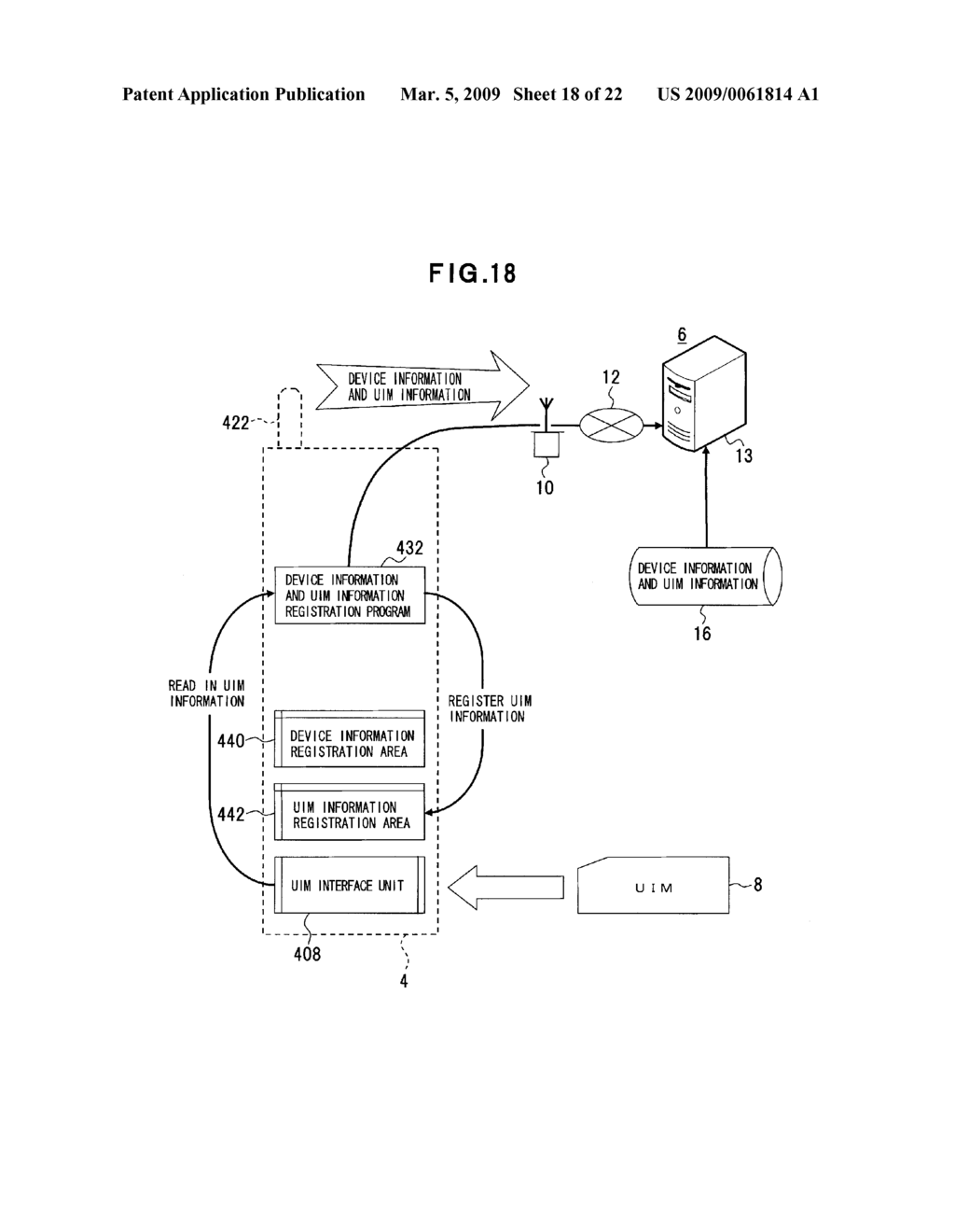 COMMUNICATION DEVICE AND MANAGEMENT APPARATUS THEREOF - diagram, schematic, and image 19