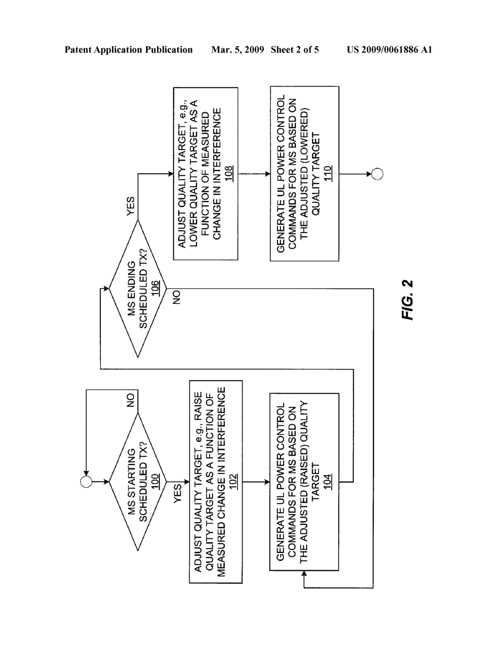 System and Method for Activity-Based Power Control Target Adjustments in a Wireless Communication Network - diagram, schematic, and image 03