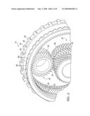 Plantary Transmission Having Double Helical Teeth diagram and image