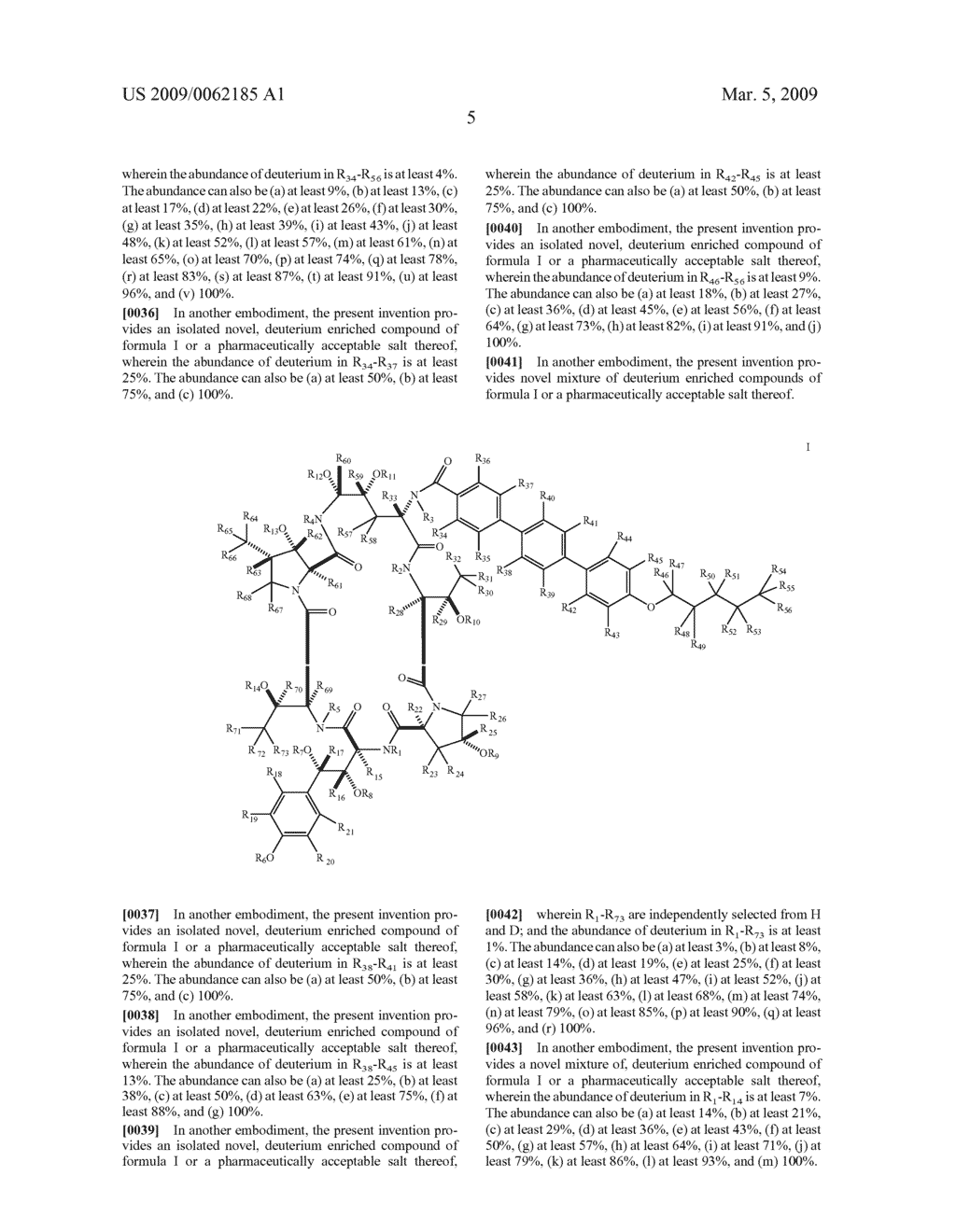 DEUTERIUM-ENRICHED ANIDULAFUNGIN - diagram, schematic, and image 06