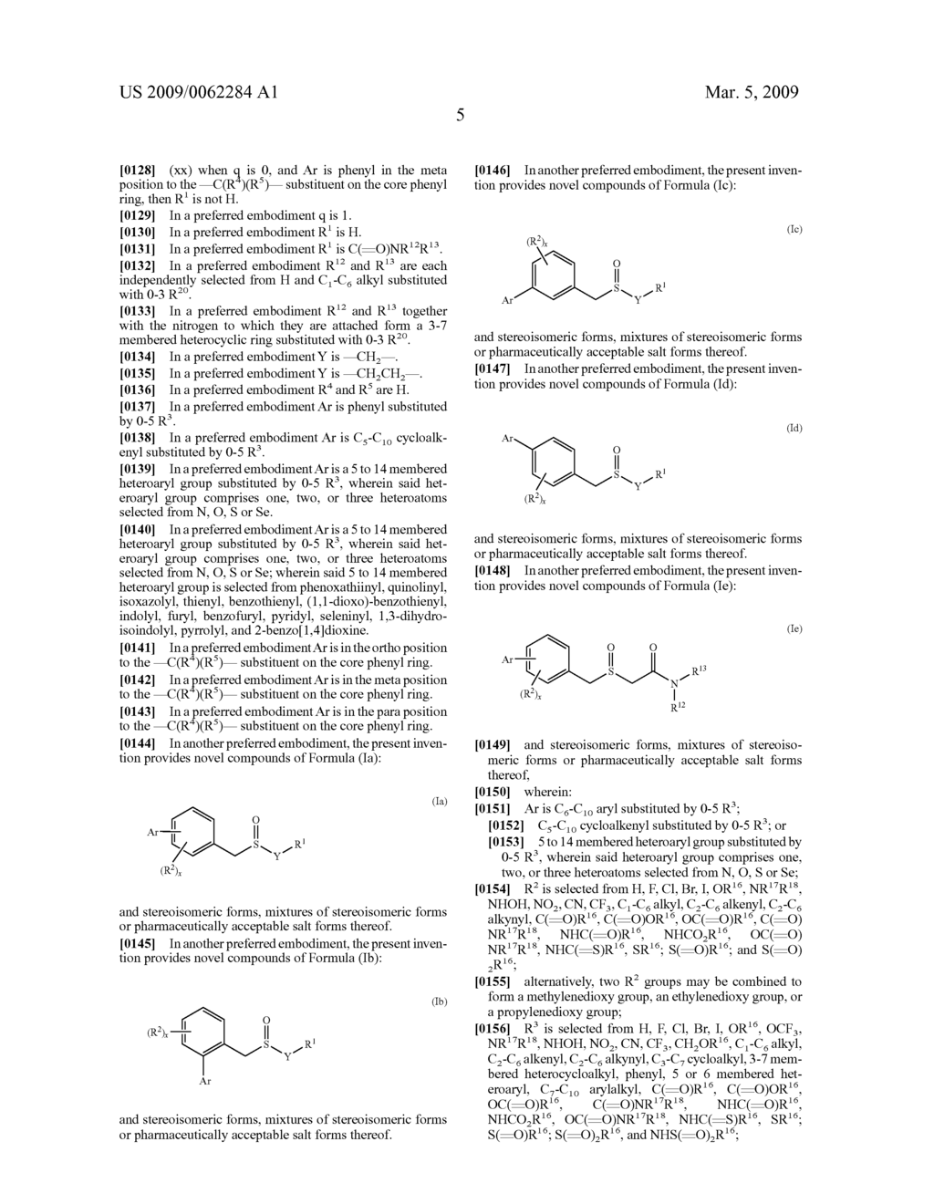 Thio-Substituted Biarylmethanesulfinyl Derivatives - diagram, schematic, and image 06
