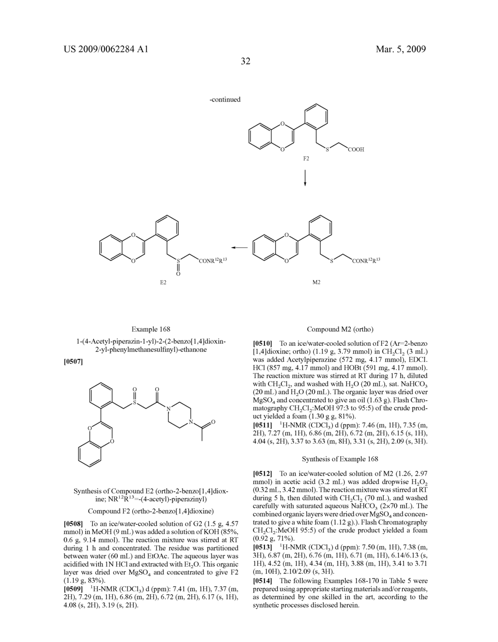 Thio-Substituted Biarylmethanesulfinyl Derivatives - diagram, schematic, and image 33