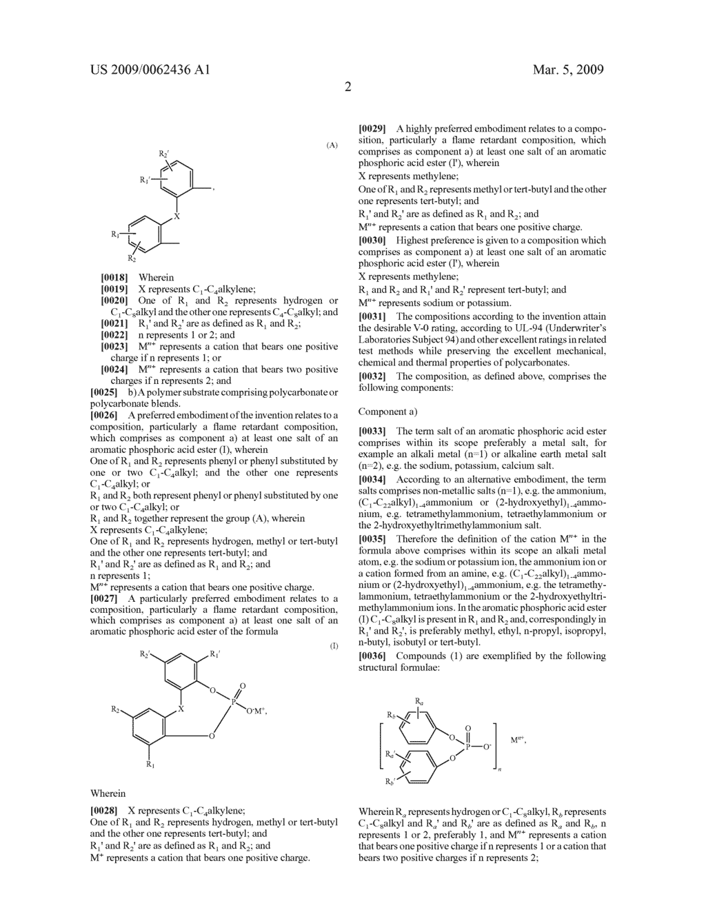 Aromatic Phosphate Acid Flame Retardant Compositions - diagram, schematic, and image 03
