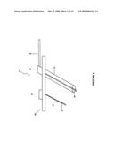 Combined sensor and infusion set using separated sites diagram and image