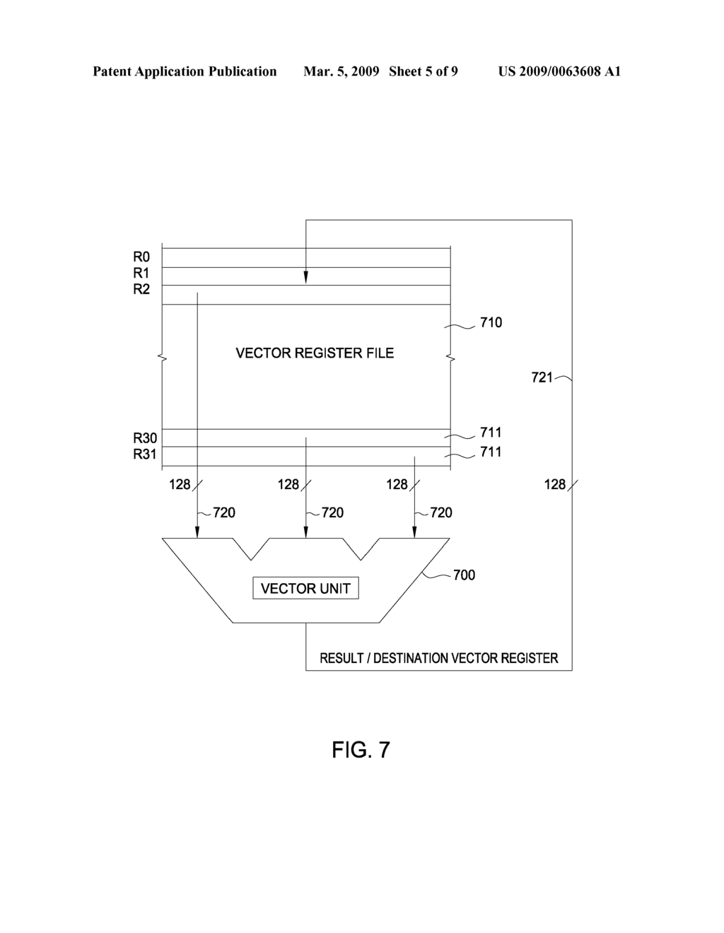 Full Vector Width Cross Product Using Recirculation for Area Optimization - diagram, schematic, and image 06