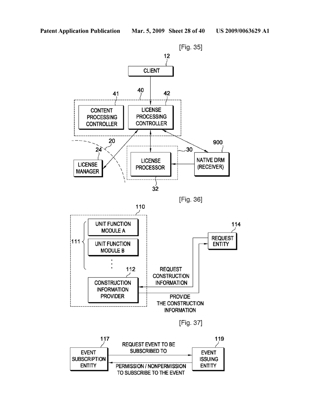 DATA TRANSFER CONTROLLING METHOD, CONTENT TRANSFER CONTROLLING METHOD, CONTENT PROCESSING INFORMATION ACQUISITION METHOD AND CONTENT TRANSFER SYSTEM - diagram, schematic, and image 29