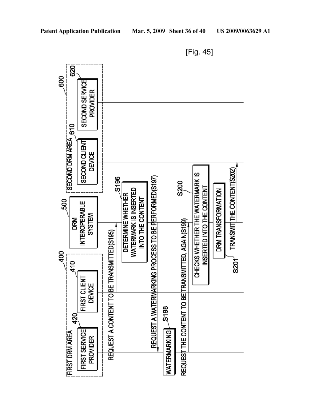 DATA TRANSFER CONTROLLING METHOD, CONTENT TRANSFER CONTROLLING METHOD, CONTENT PROCESSING INFORMATION ACQUISITION METHOD AND CONTENT TRANSFER SYSTEM - diagram, schematic, and image 37
