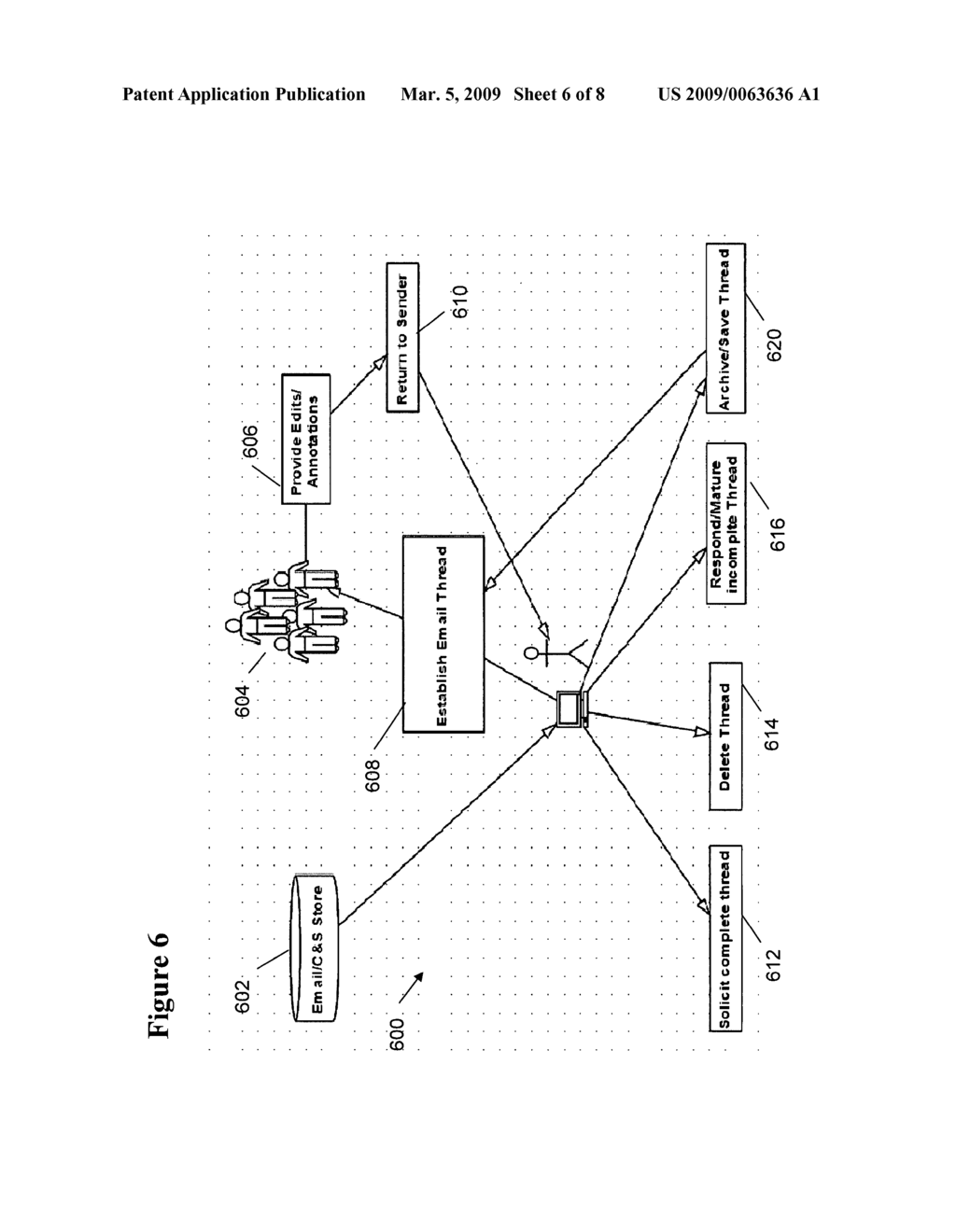 SYSTEM AND METHOD FOR SOLICITING AND RETRIEVING A COMPLETE EMAIL THREAD - diagram, schematic, and image 07