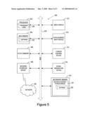 Service forwarding addresses in distributed computing diagram and image