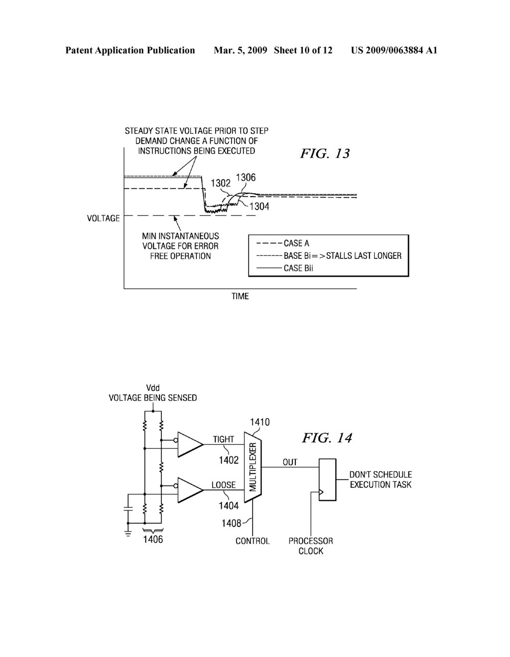 Application of Multiple Voltage Droop Detection and Instruction Throttling Instances with Customized Thresholds Across a Semiconductor Chip - diagram, schematic, and image 11