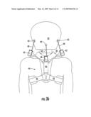 Apparatus for reducing brain and cervical spine injury due to rotational movement diagram and image