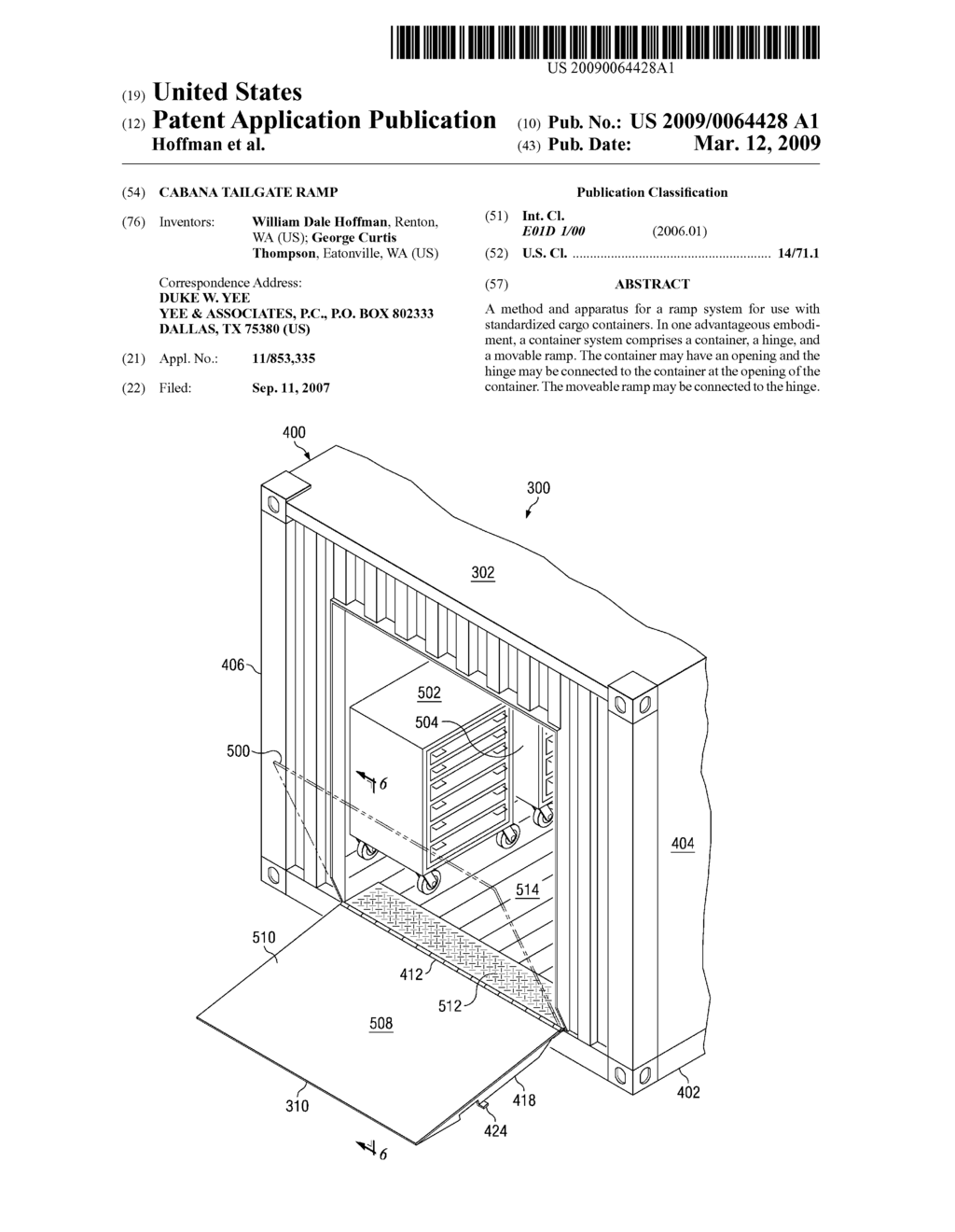 CABANA TAILGATE RAMP - diagram, schematic, and image 01