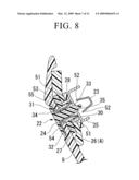 CLIP FOR VEHICLE AND MOUNTING METHOD OF INTERIOR MEMBER USING SAME diagram and image