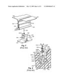 LOW-PROFILE UPHOLSTERY CLIP FOR ATTACHING A BEAD TO A FOAM SUBSTRATE diagram and image