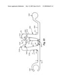 LOW-PROFILE UPHOLSTERY CLIP FOR ATTACHING A BEAD TO A FOAM SUBSTRATE diagram and image