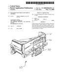 Hitch-Mounted Vehicle Sign Display Assembly diagram and image