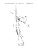 ATTACHMENT MECHANISMS FOR COUPLING FIREARMS TO SUPPORTING STRUCTURES diagram and image