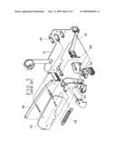 STRUCTURE OF A TAPE APPLYING DEVICE OF A BOX SEALING MACHINE diagram and image