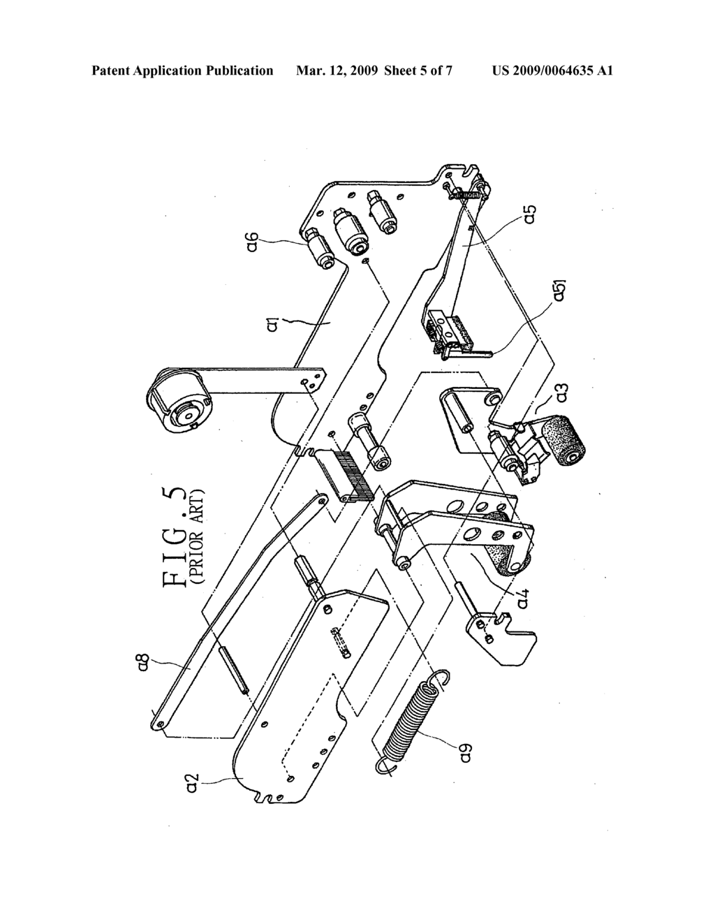 STRUCTURE OF A TAPE APPLYING DEVICE OF A BOX SEALING MACHINE - diagram, schematic, and image 06