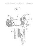 SADDLE FOR STEER WRESTLING diagram and image