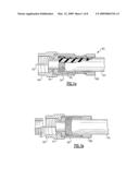 Hydraulic compression tool for installing a coaxial cable connector and method of operating thereof diagram and image