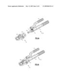 Hydraulic compression tool for installing a coaxial cable connector and method of operating thereof diagram and image